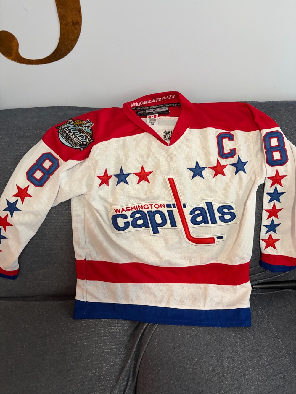 Ovechkin 2011 Winter Classic Jersey